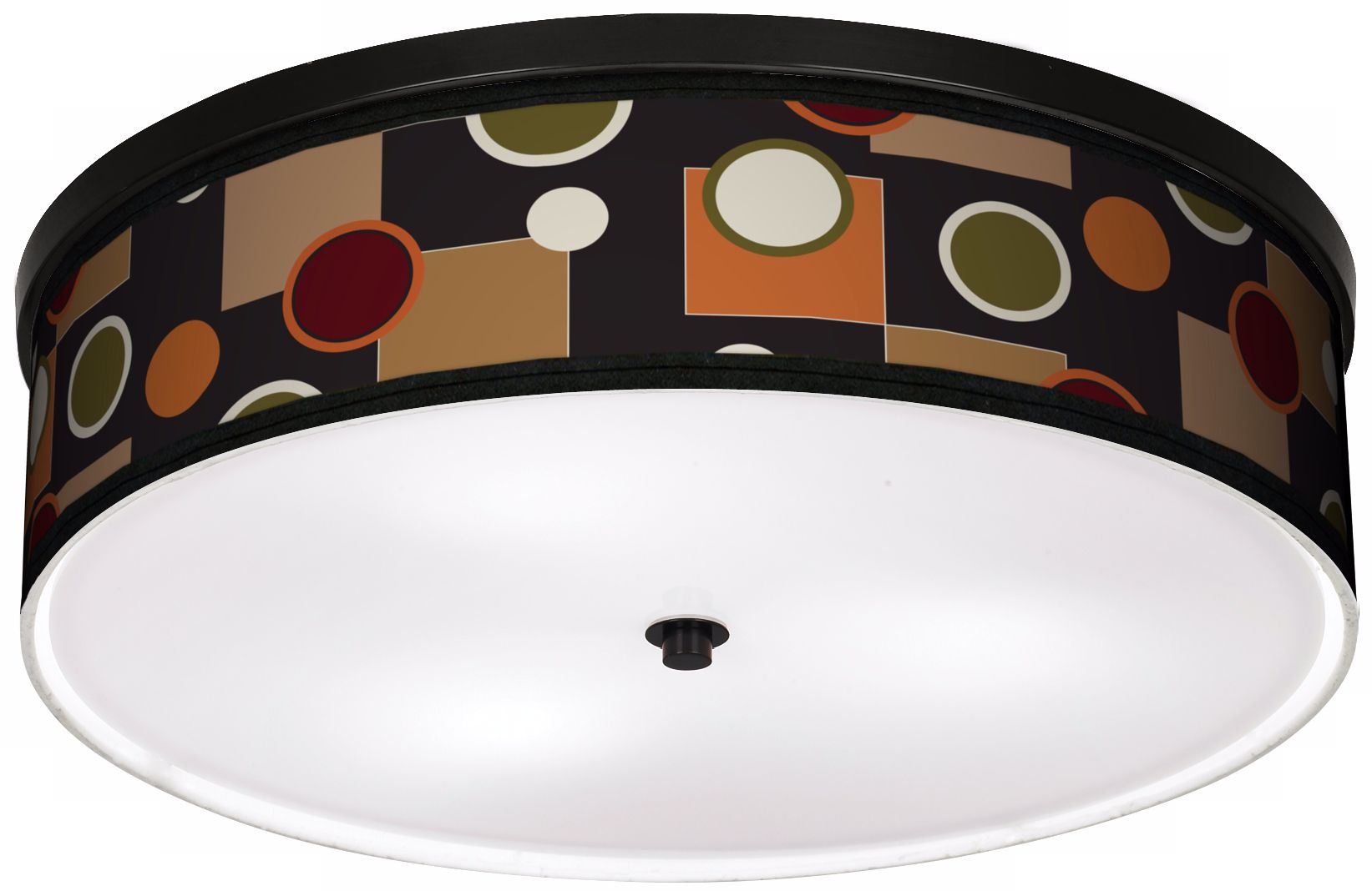 Retro Medley 20 1/4" Wide CFL Bronze Ceiling Light