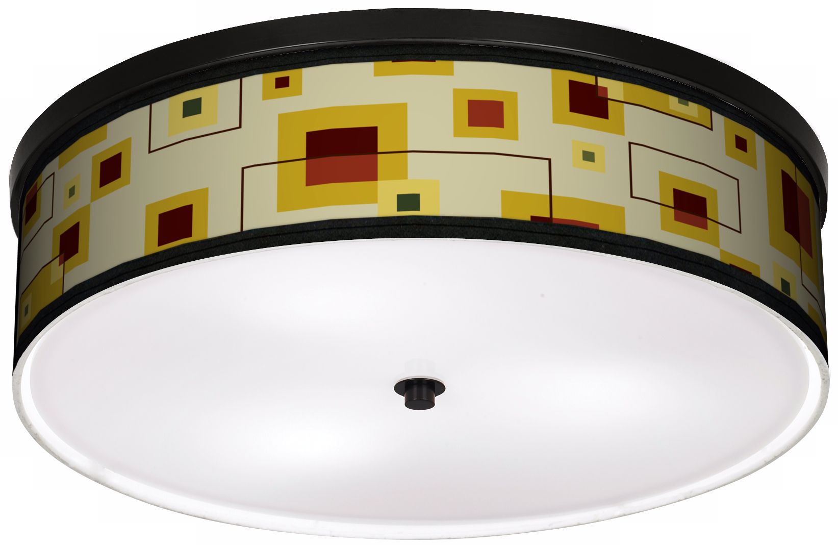 Windows 20 1/4" Wide CFL Bronze Ceiling Light