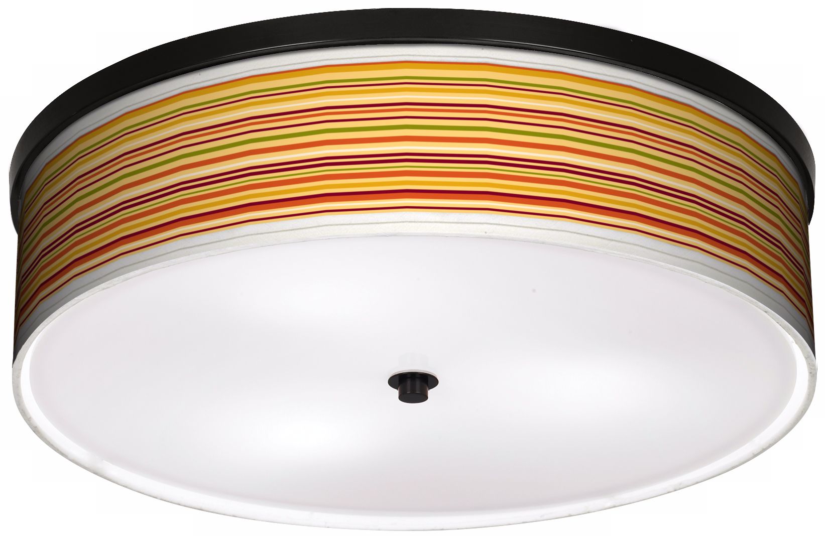 Harvest Stripe 20 1/4" Wide CFL Bronze Ceiling Light