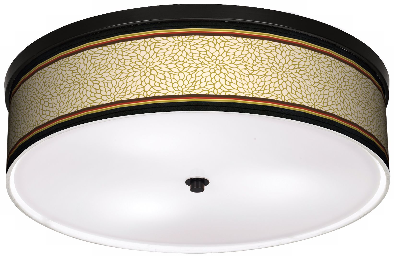Spice Dahlia 20 1/4" Wide CFL Bronze Ceiling Light