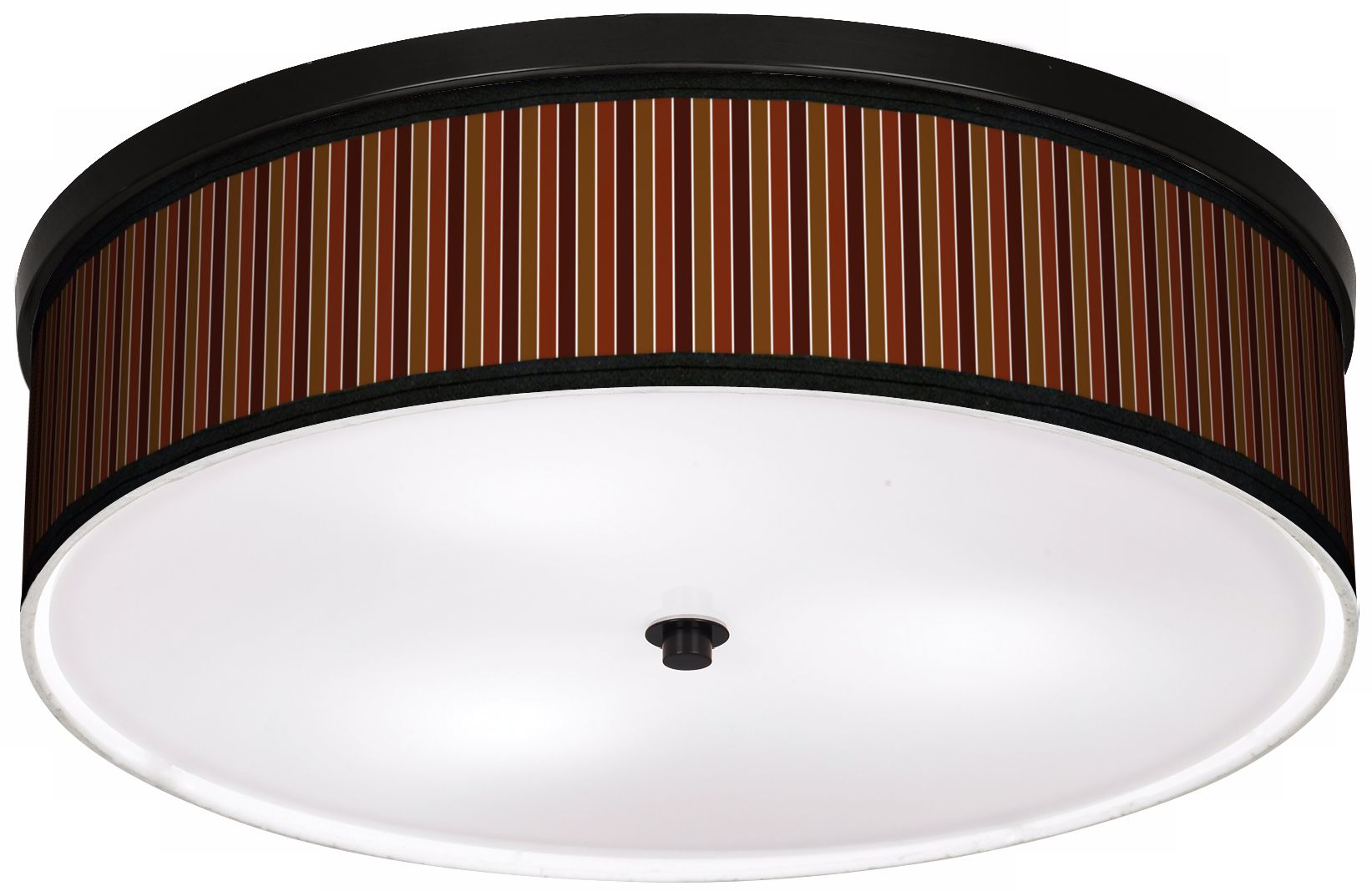 Cinnamon Stripes 20 1/4" Wide CFL Bronze Ceiling Light