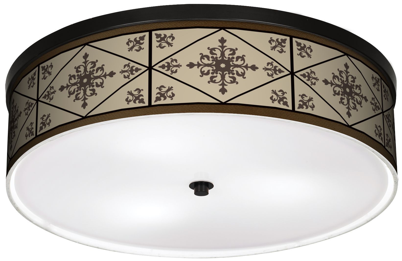Chambly 20 1/4" Wide CFL Bronze Ceiling Light