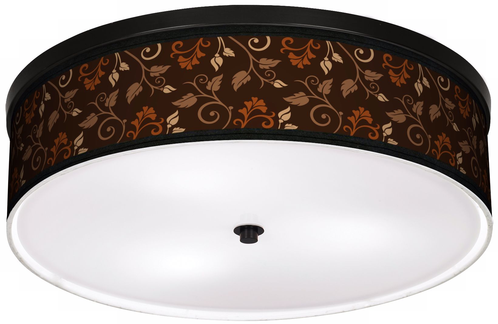 Foliage 20 1/4" Wide CFL Bronze Ceiling Light