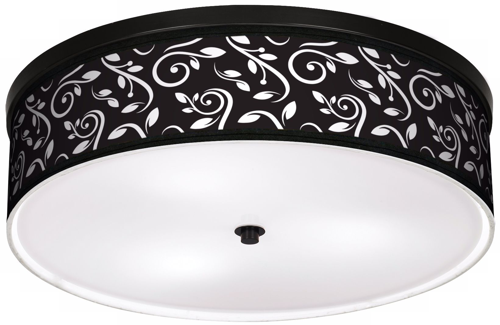 Swirling Vines 20 1/4" Wide CFL Bronze Ceiling Light