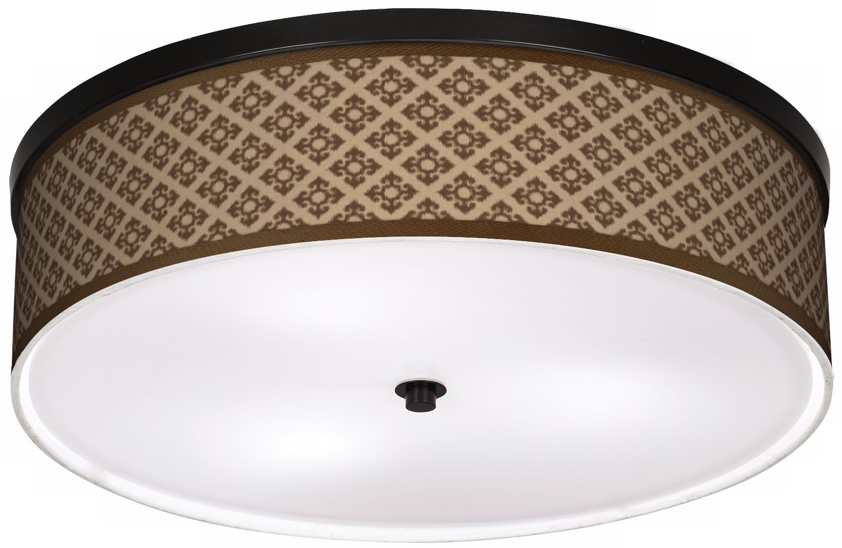 Grevena Giclee 20 1/4" Wide CFL Bronze Ceiling Light