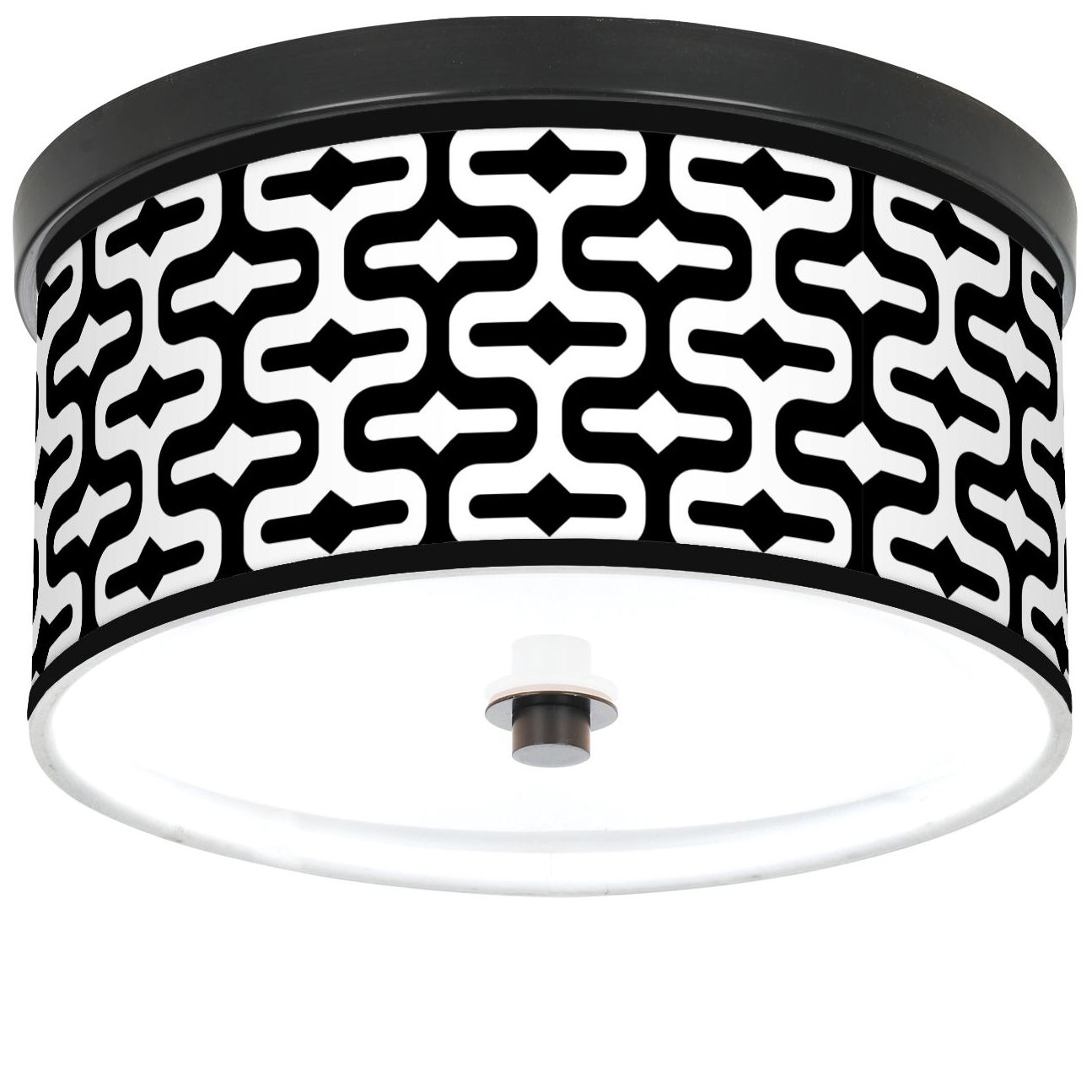 Reflection 10 1/4" Wide CFL Bronze Ceiling Light