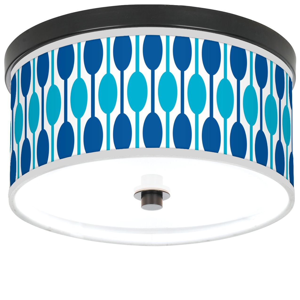 Jet Set 10 1/4" Wide CFL Bronze Ceiling Light