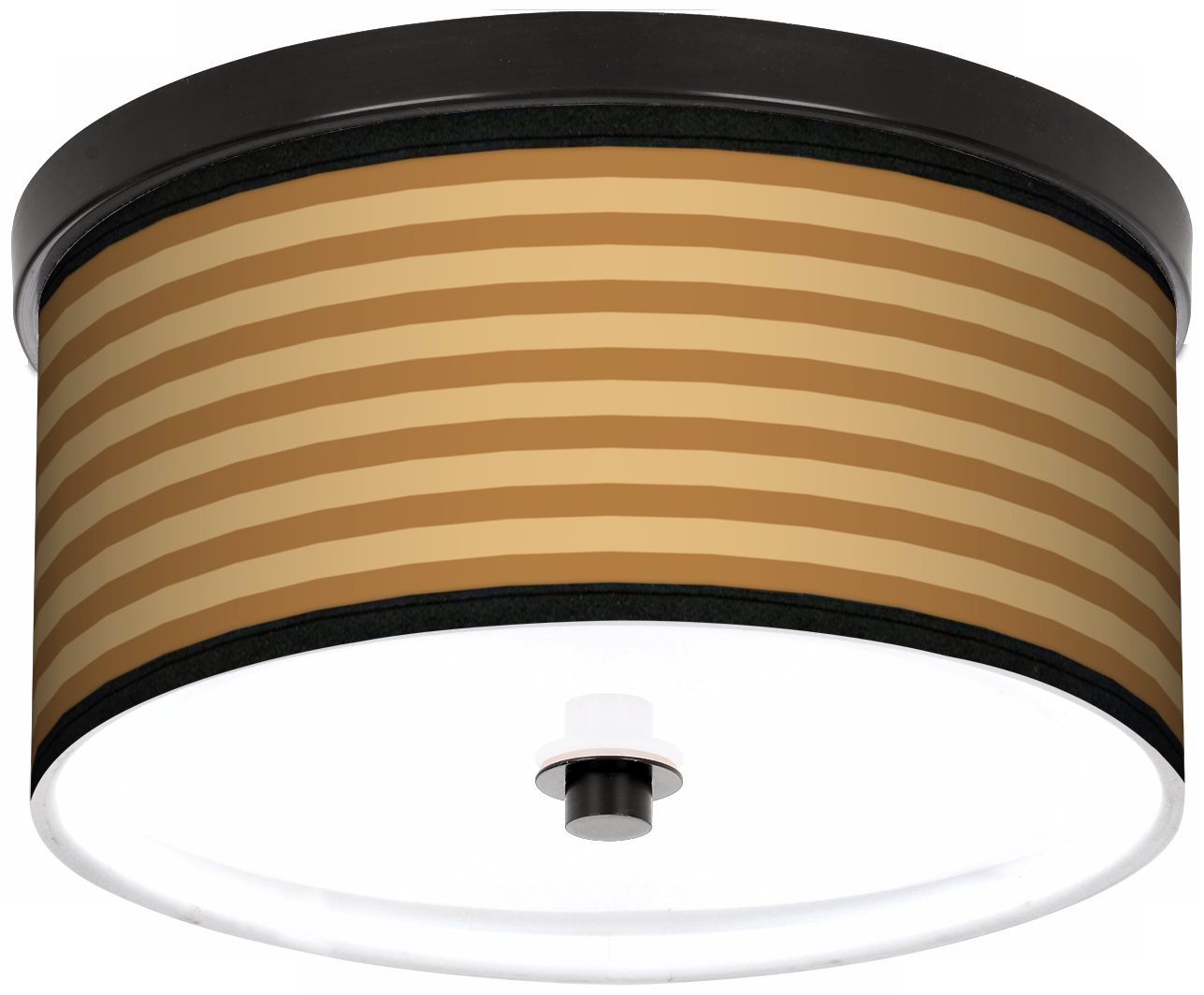 Butterscotch Parallels 10 1/4" Wide CFL Bronze Ceiling Light