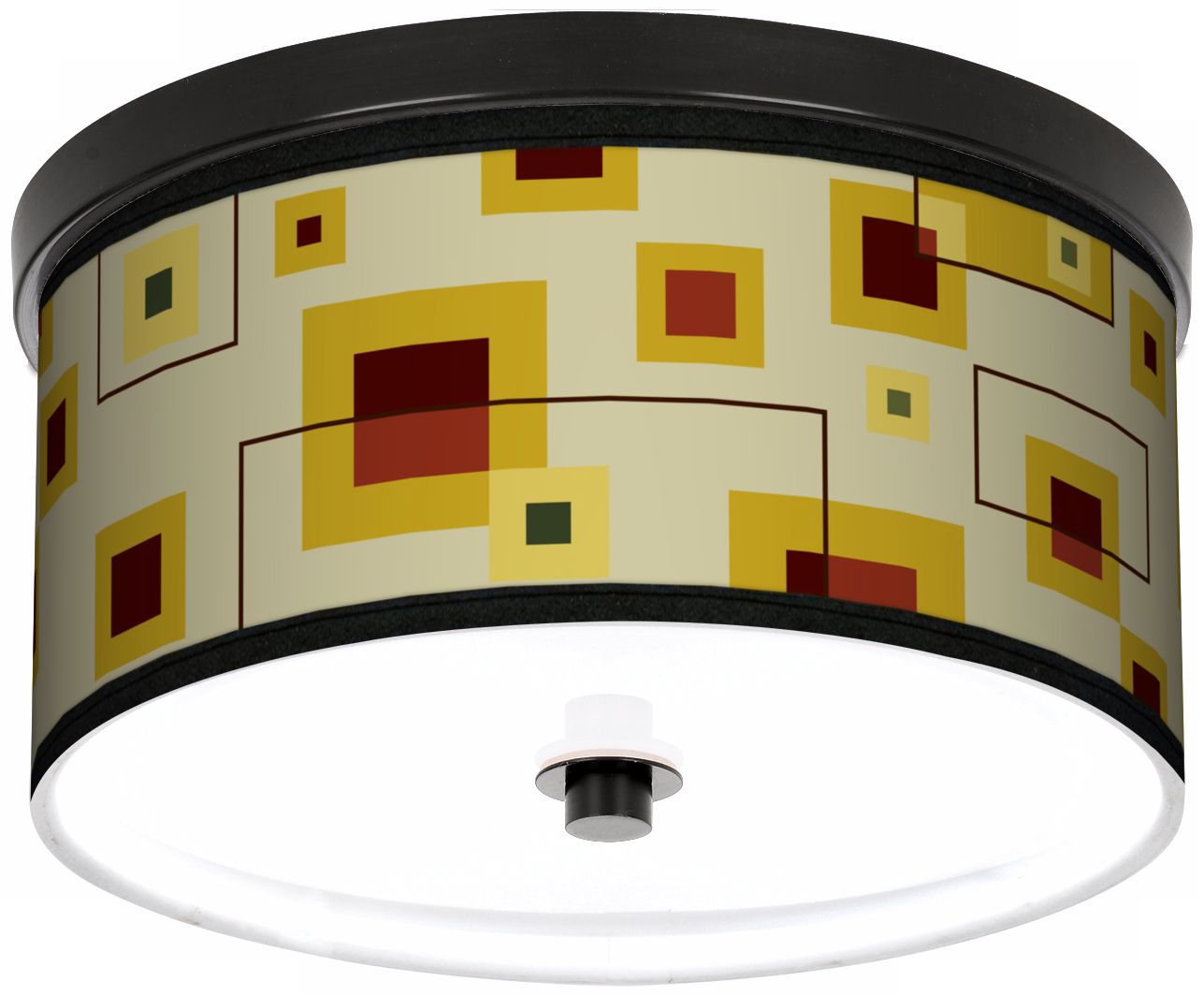 Windows 10 1/4" Wide CFL Bronze Ceiling Light