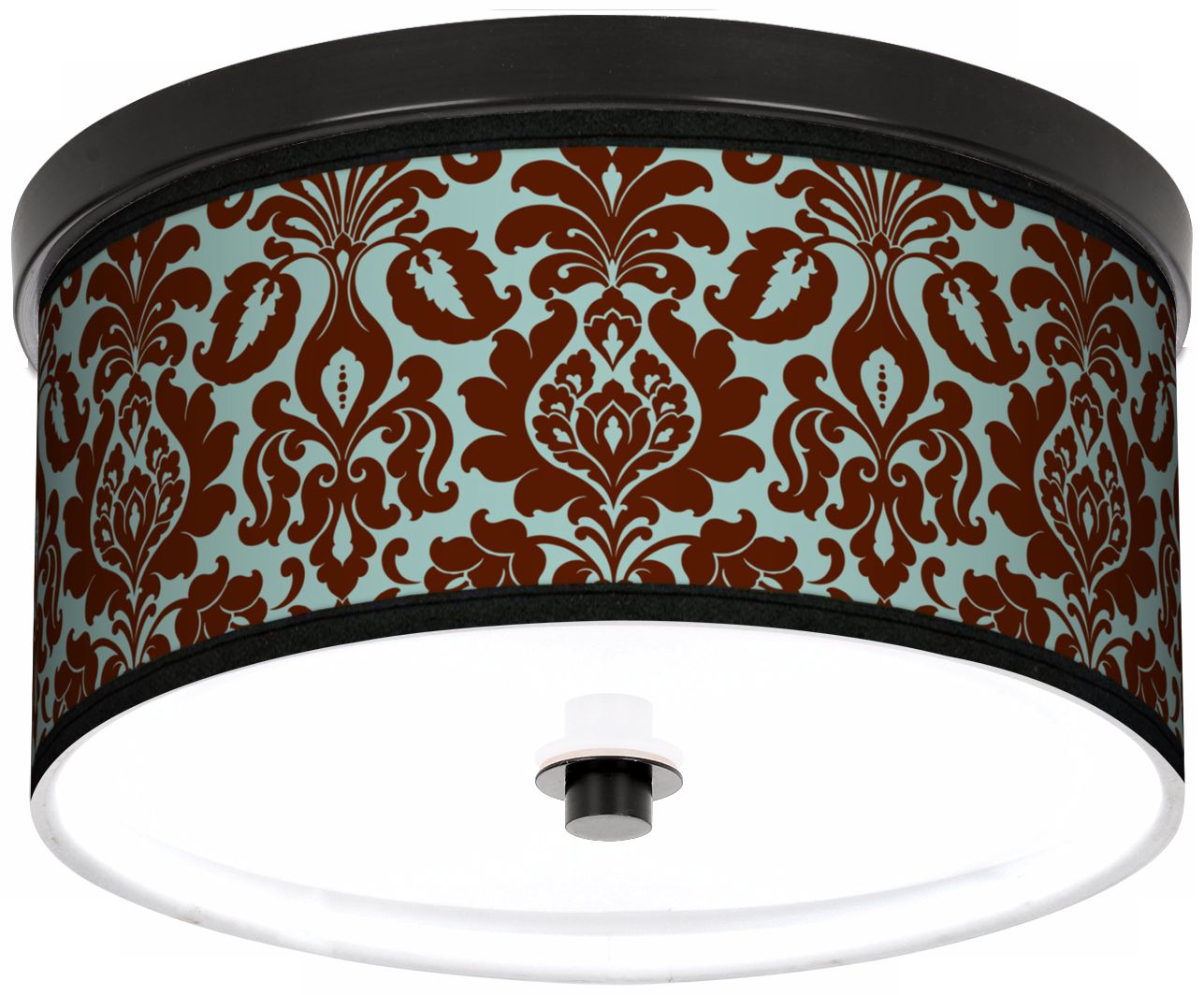 Kiwi Tini Florence 10 1/4" Wide CFL Bronze Ceiling Light