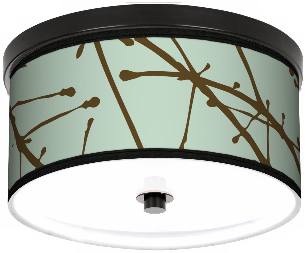 Stacy Garcia Calligraphy Tree Ice 10 1/4" CFL Bronze Light