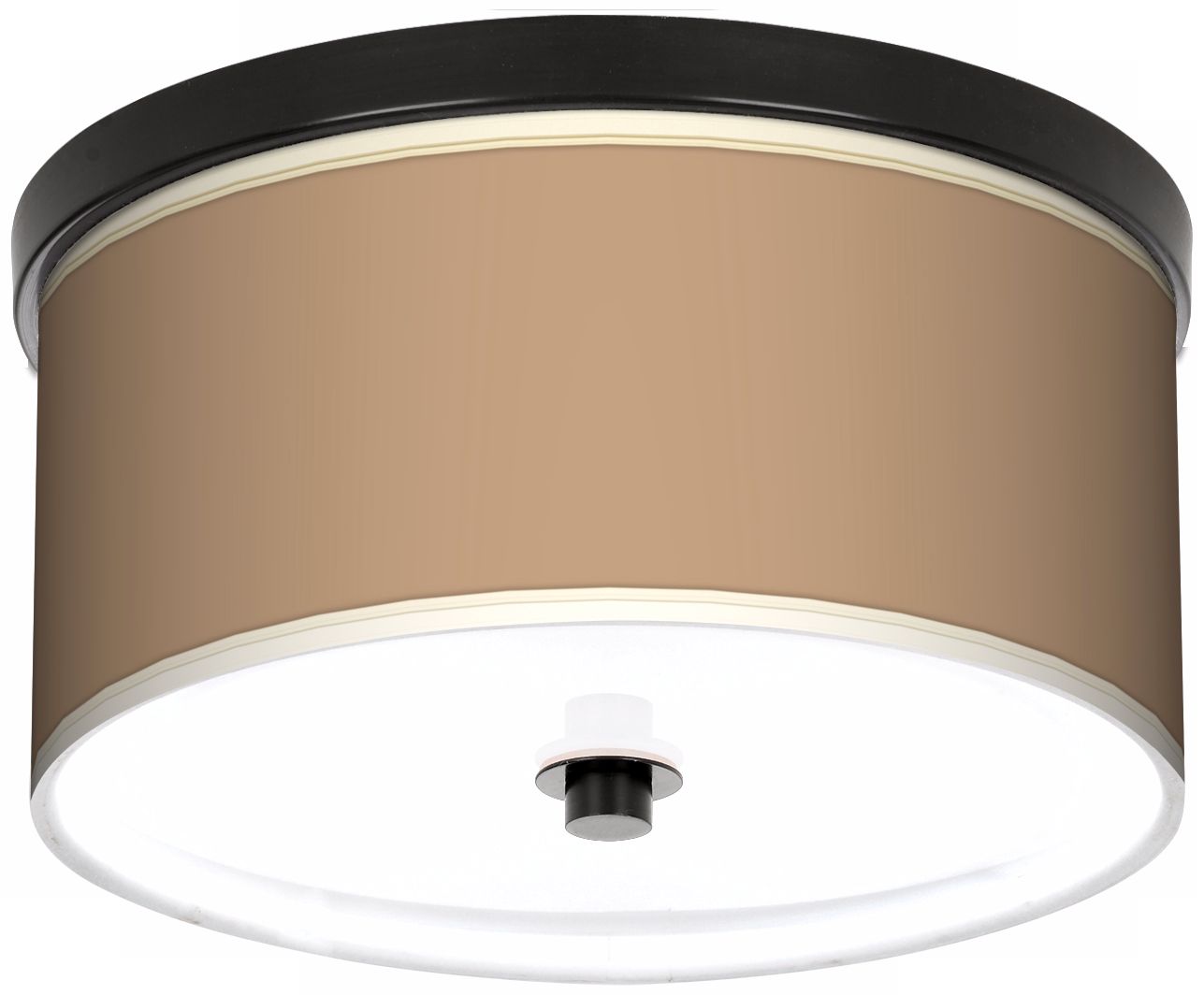 Mesa Tan 10 1/4" Wide CFL Bronze Ceiling Light