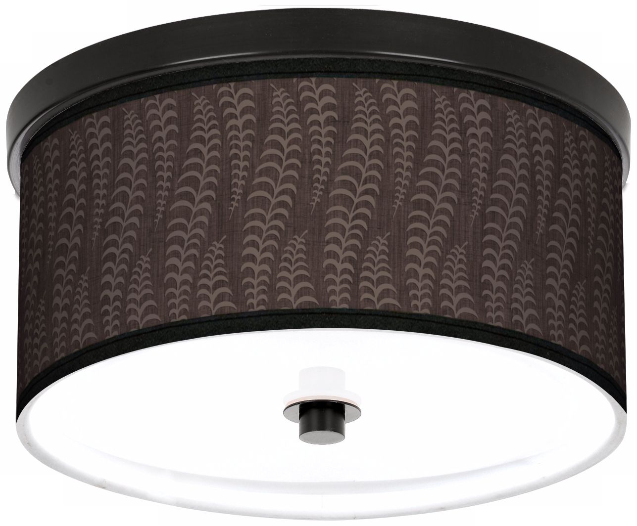 Stacy Garcia Fancy Fern Taupe 10 1/4" Wide CFL Bronze Light