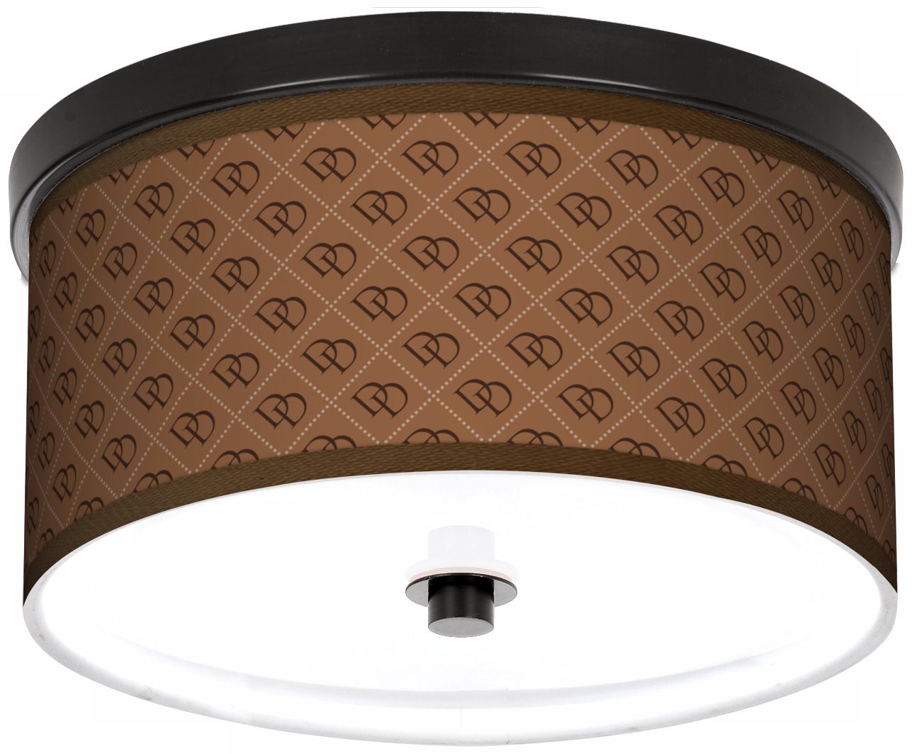 West Bend 10 1/4" Wide CFL Bronze Ceiling Light
