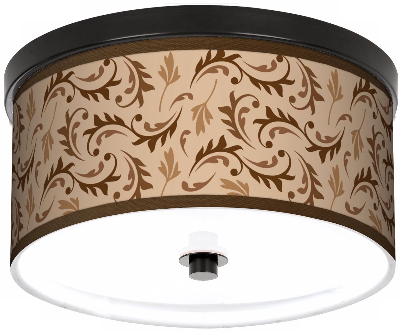 Fall Breeze 10 1/4" Wide CFL Bronze Ceiling Light