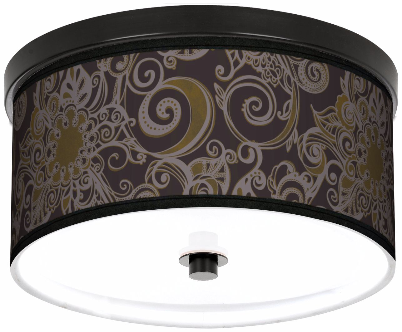 Stacy Garcia Ornament Metal 10 1/4" Wide Ceiling Light