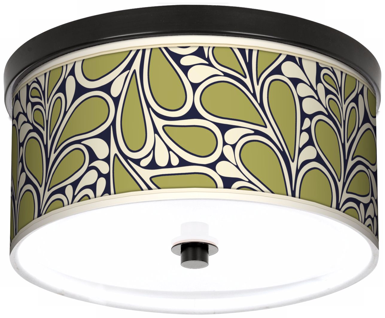 Stacy Garcia Rain Metal 10 1/4" Wide Bronze Ceiling Light