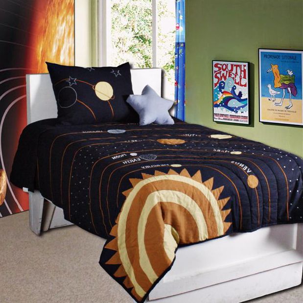 Solar Three Piece Bedding Set