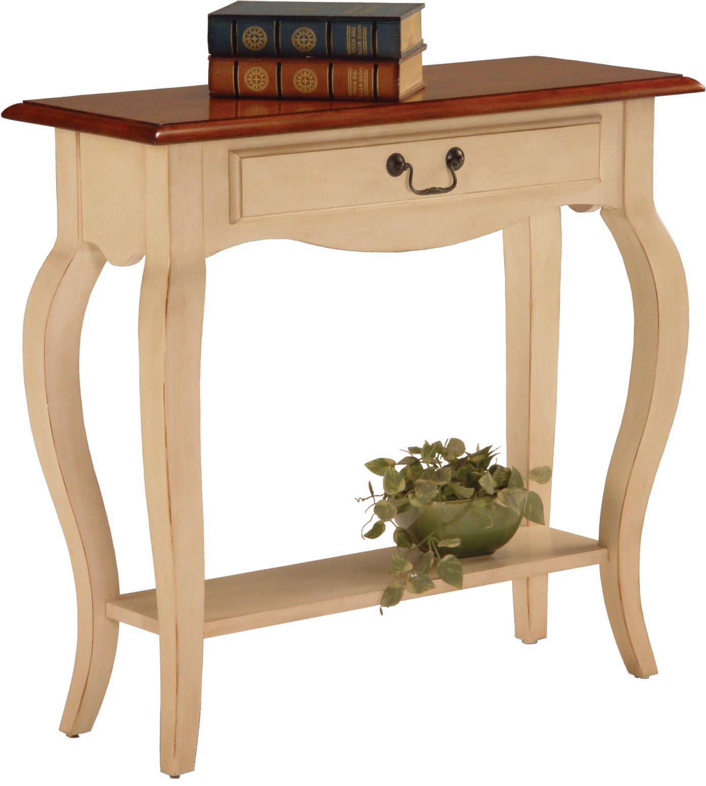 Favorite Finds Ivory Finish Console Table