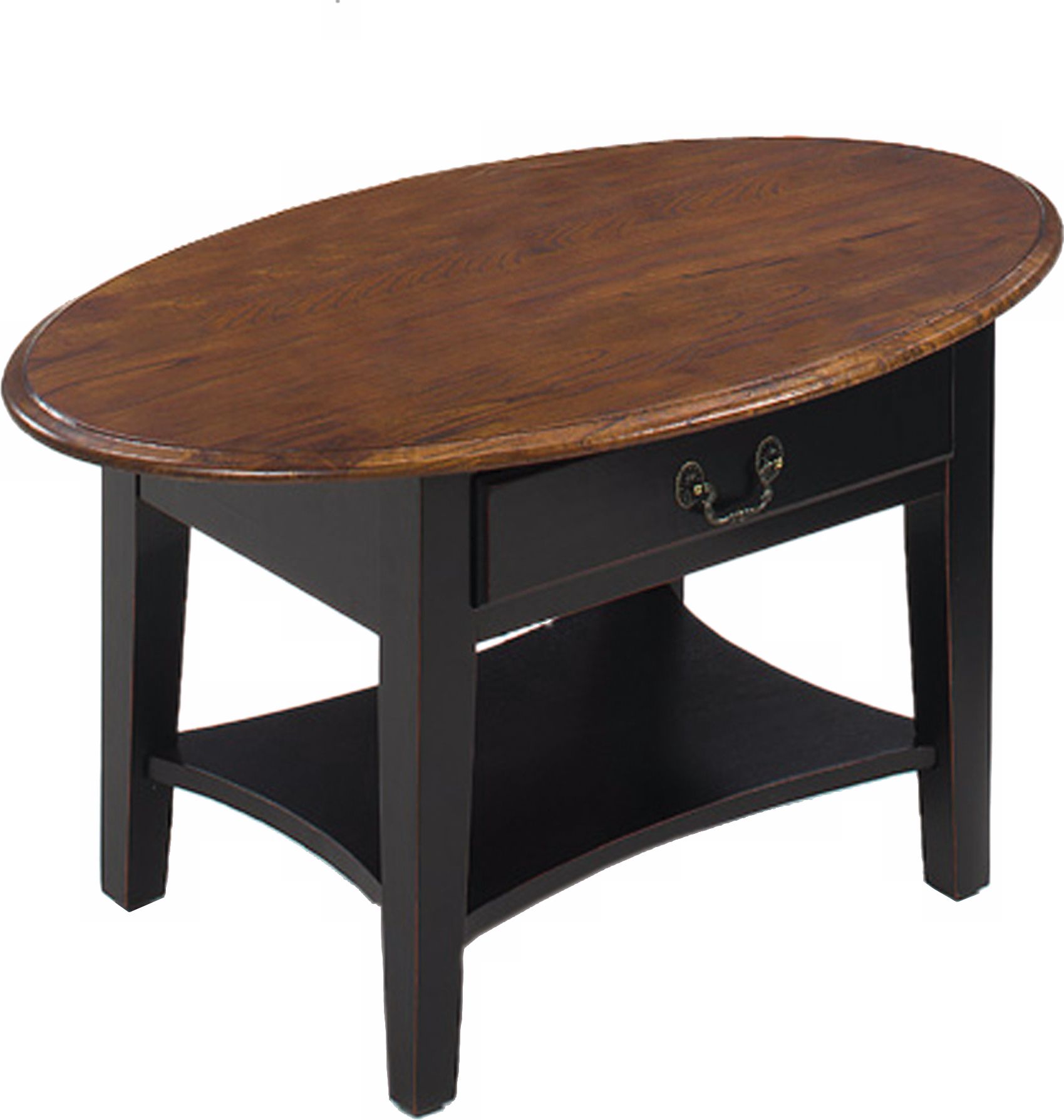 Favorite Finds Slate Finish Oval Coffee Table