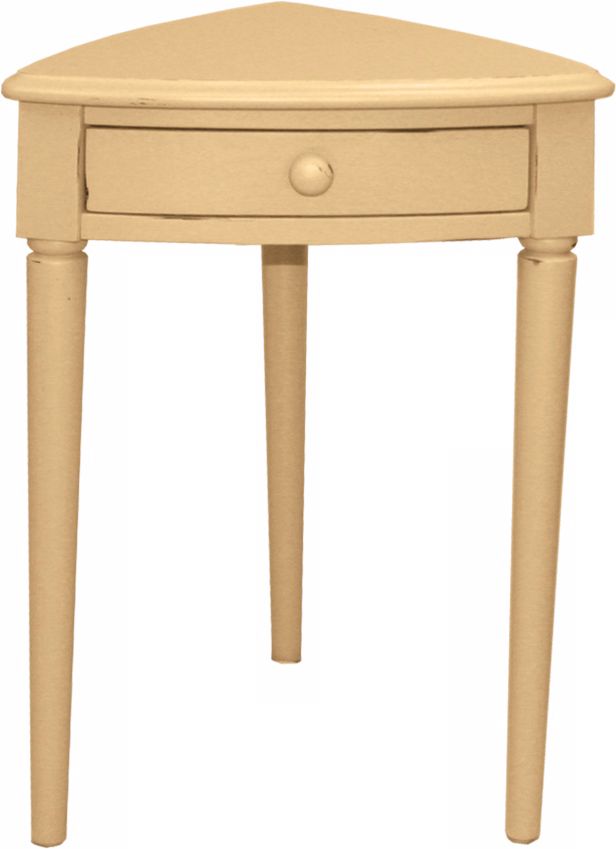 Favorite Finds Maize Finish Trio Corner Table