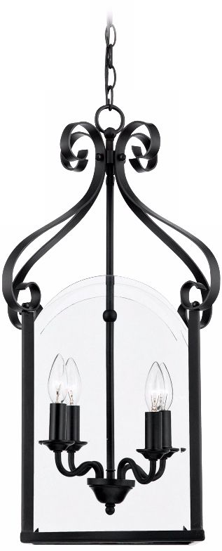 Gentry Mystic Black Cage Chandelier