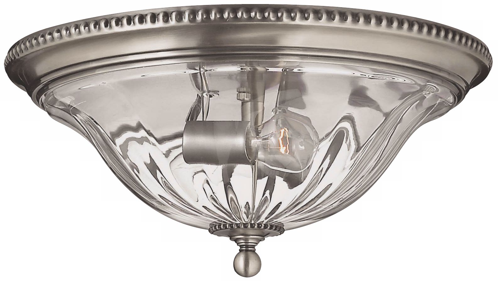 Cambridge Collection Pewter 16 1/4" Wide Ceiling Light