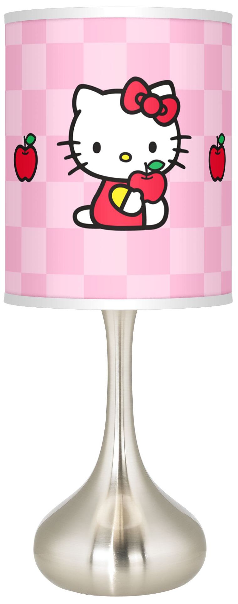 Hello Kitty Apples Giclee Kiss Table Lamp