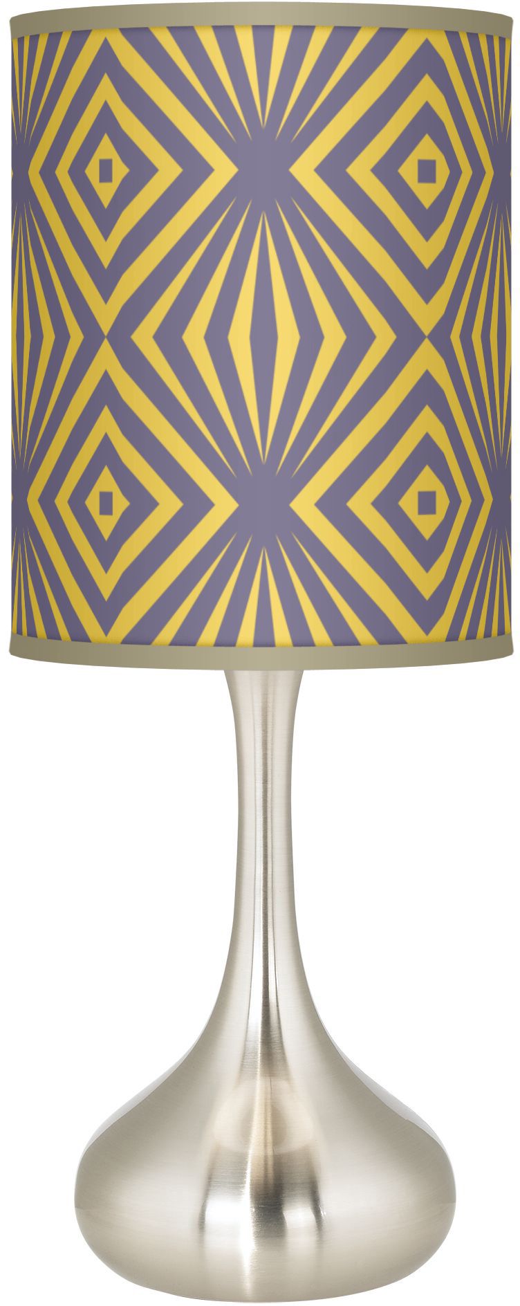 Deco Revival Giclee Kiss Table Lamp