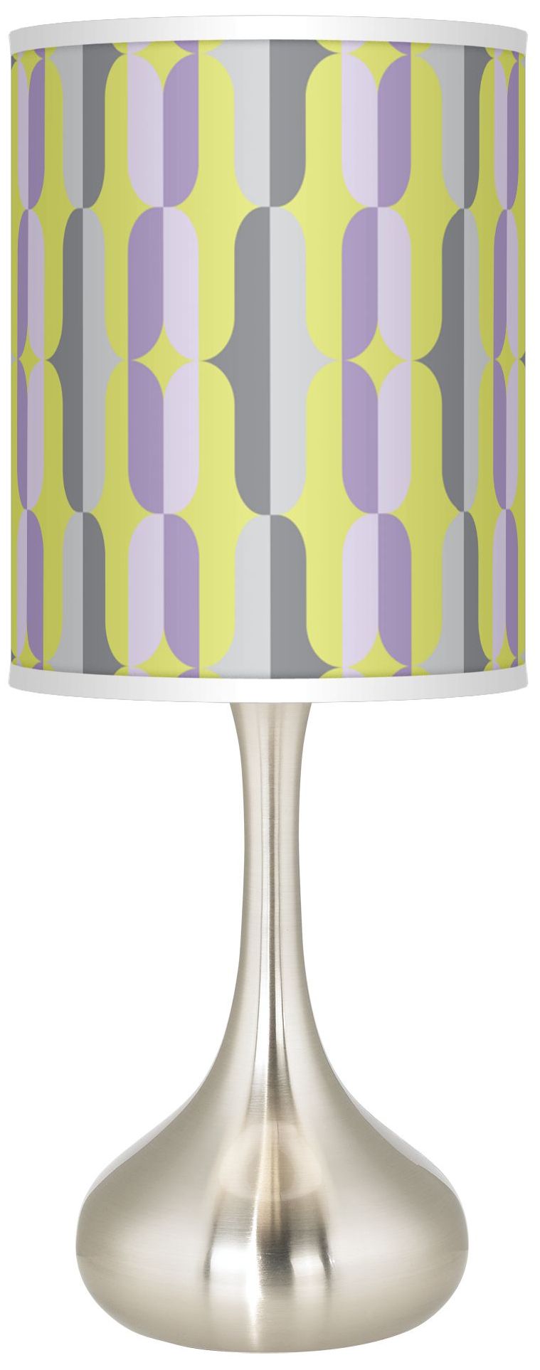 Side By Side Giclee Kiss Table Lamp