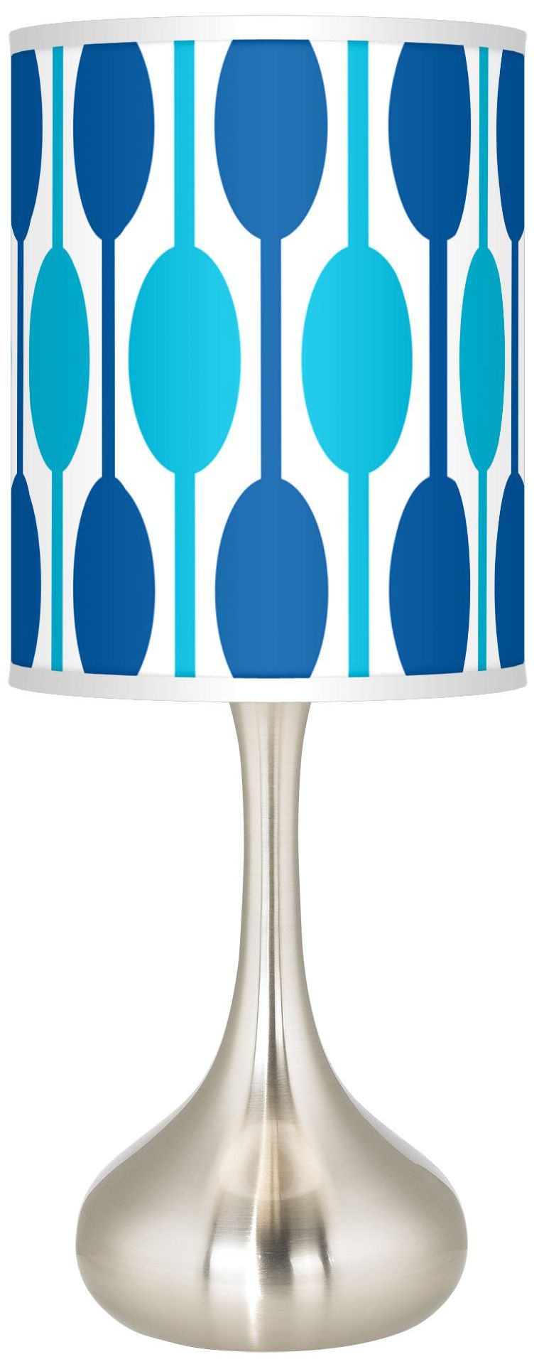 Jet Set Giclee Kiss Table Lamp