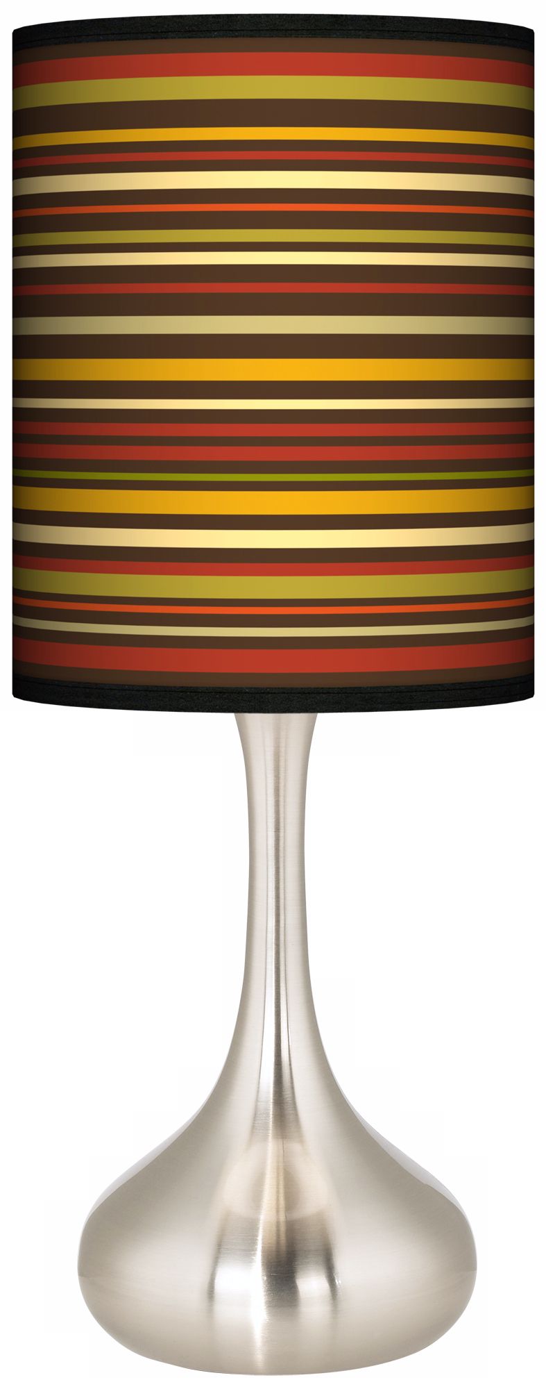 Stacy Garcia Spice Stripe Giclee Kiss Table Lamp