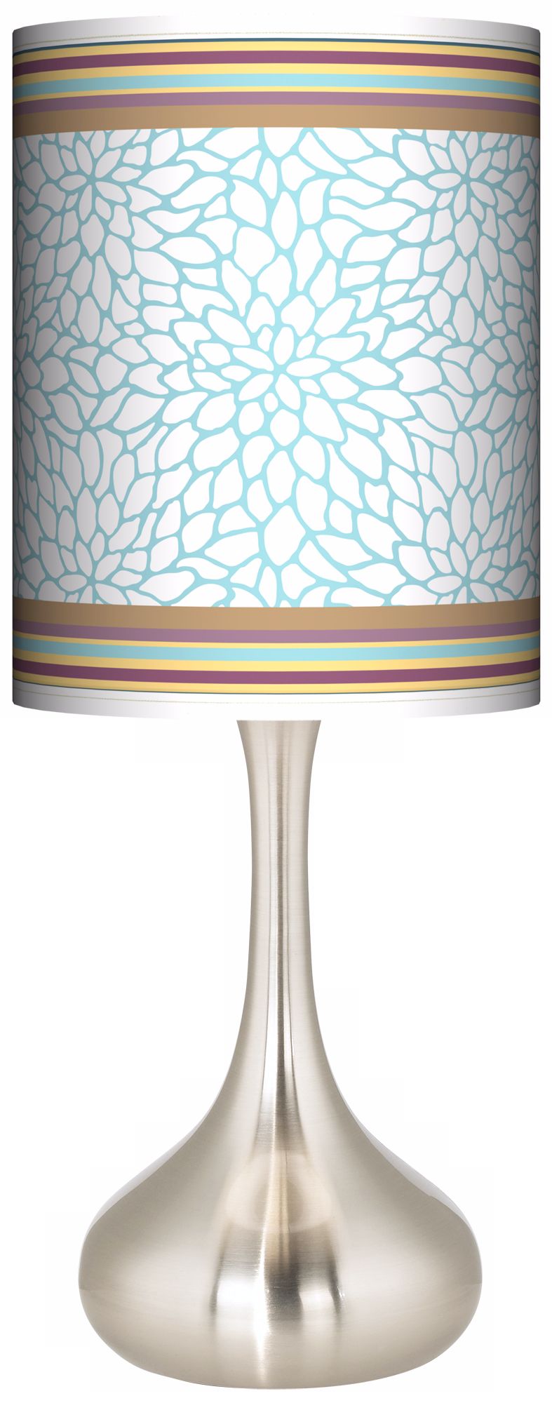 Stacy Garcia Landscape Dahlia Giclee Kiss Table Lamp
