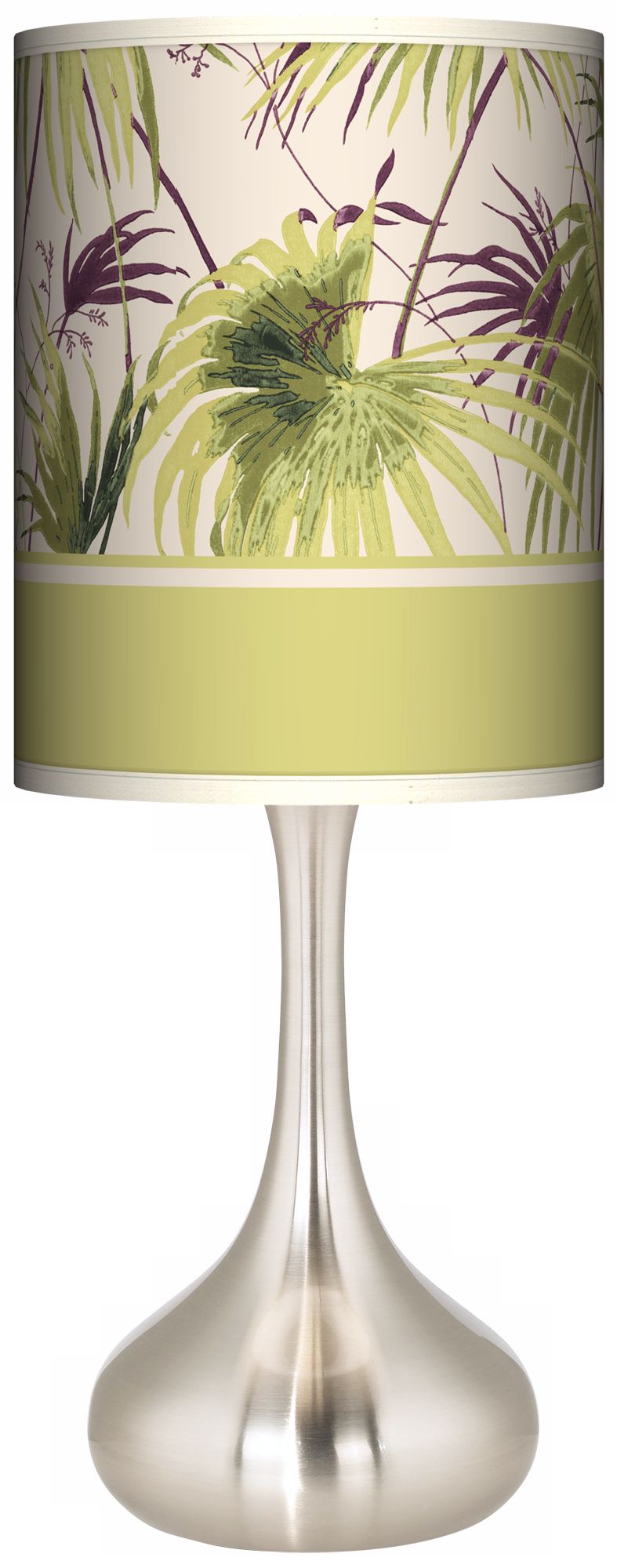 Stacy Garcia Palm Breeze Giclee Kiss Table Lamp