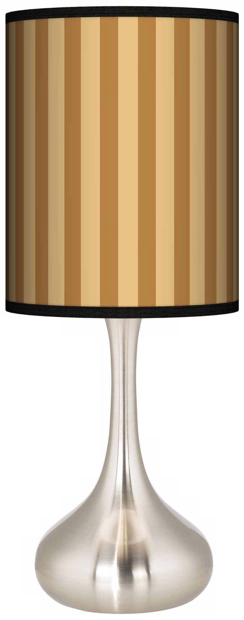 Butterscotch Vertical Giclee Kiss Table Lamp
