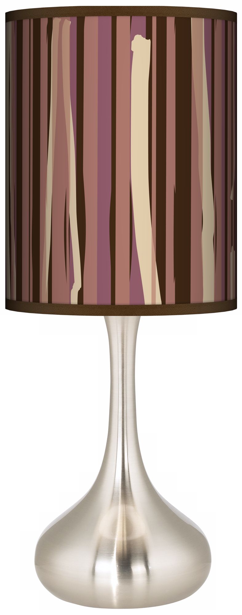 Kalahari Lines Giclee Kiss Table Lamp