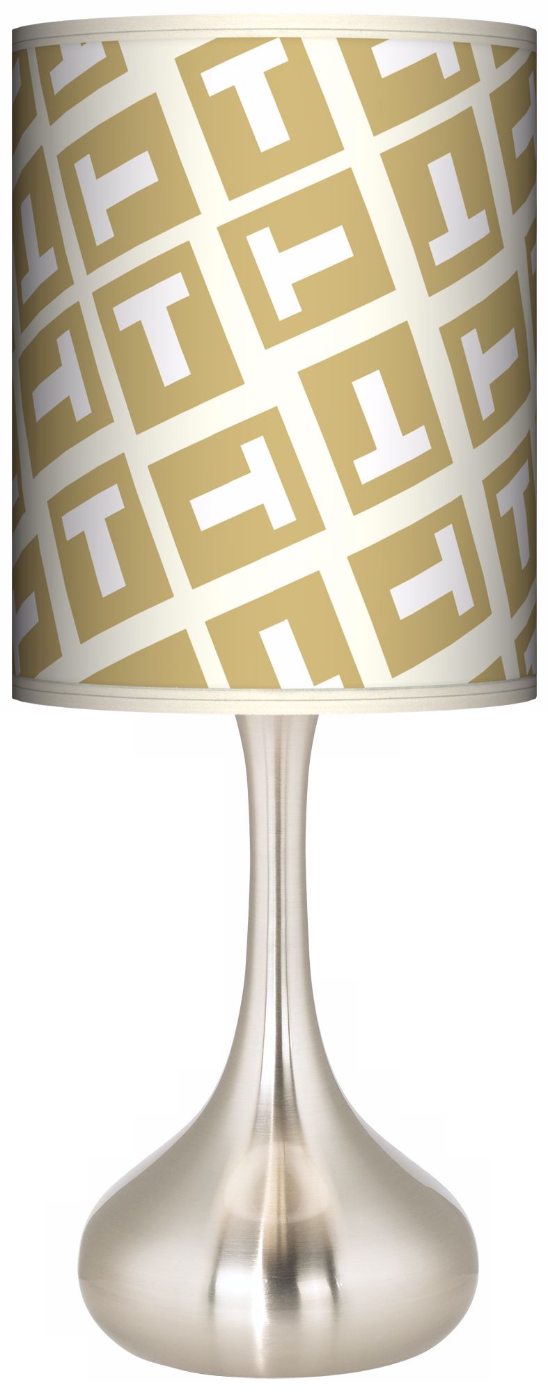 Tee Tumble Giclee Kiss Table Lamp