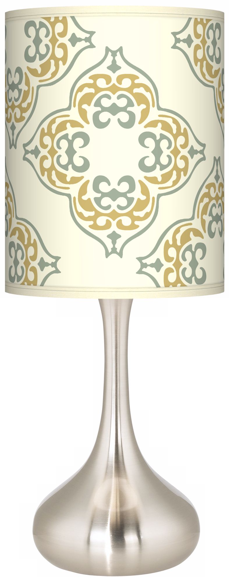 Aster Ivory Giclee Kiss Table Lamp