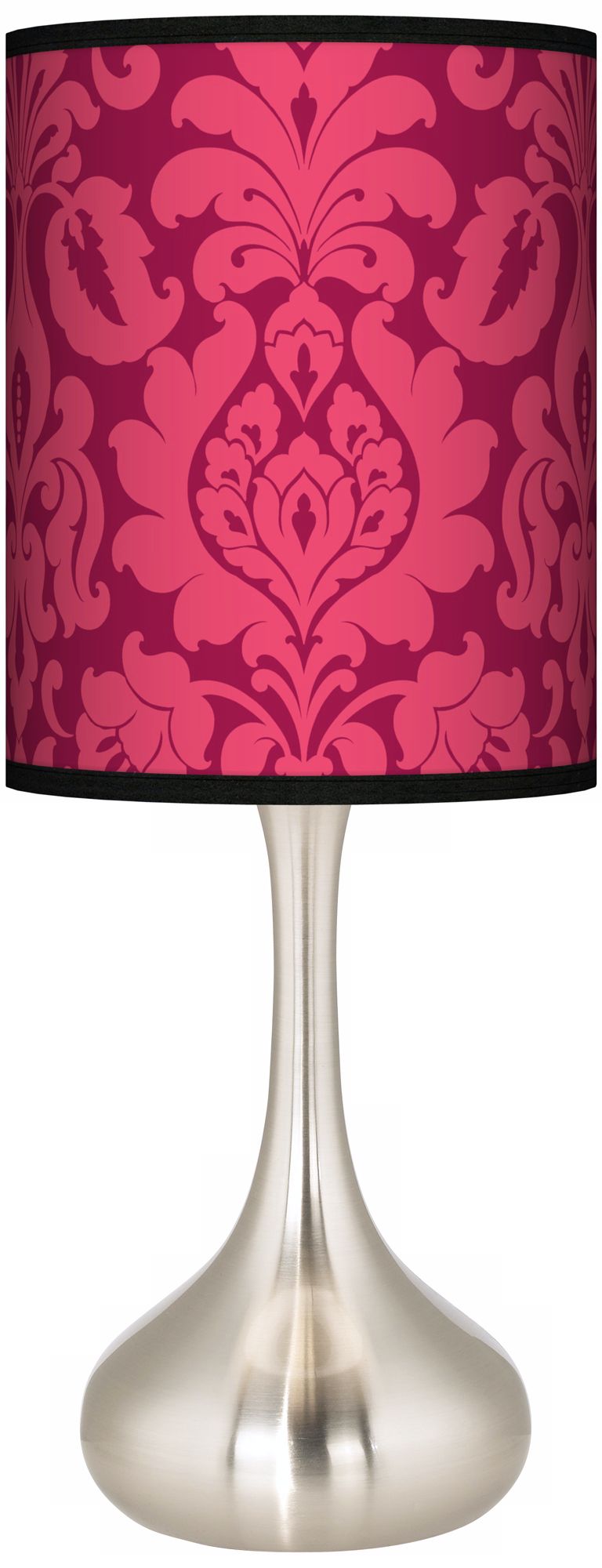 Stacy Garcia Pink Florence Giclee Kiss Table Lamp