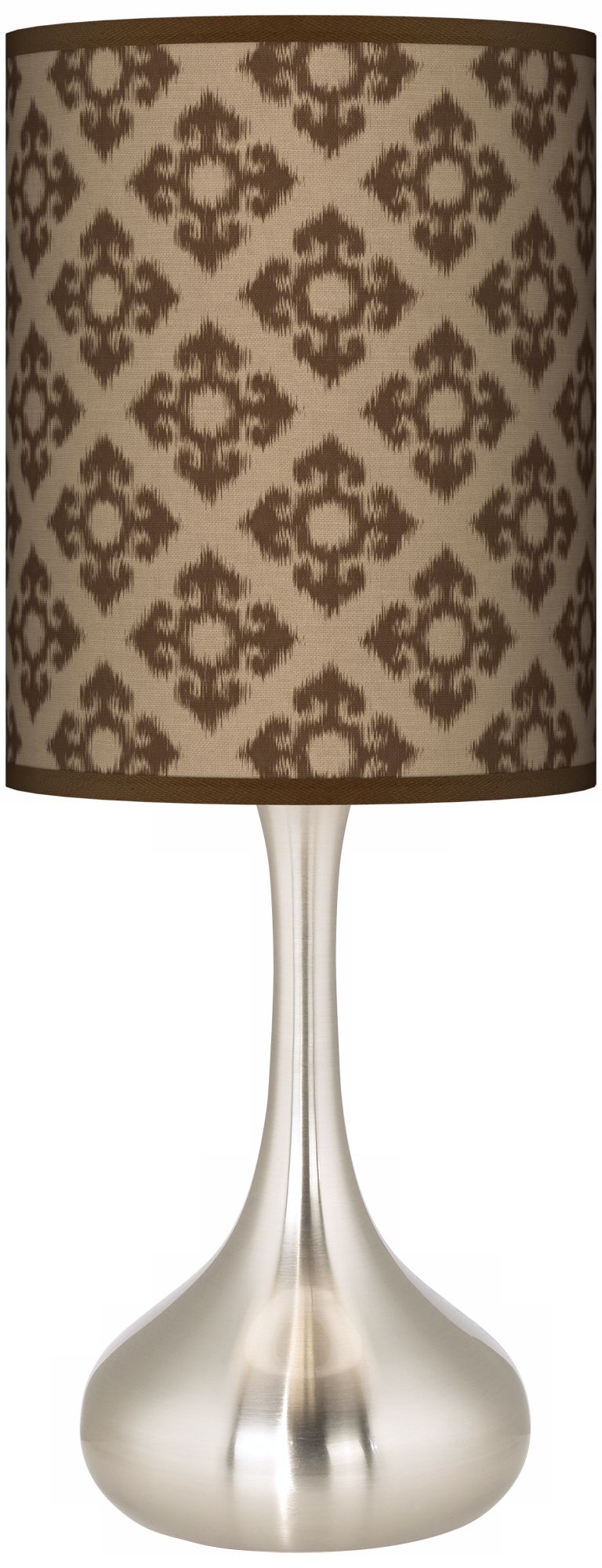 Grevena Giclee Pattern Shade Kiss Table Lamp