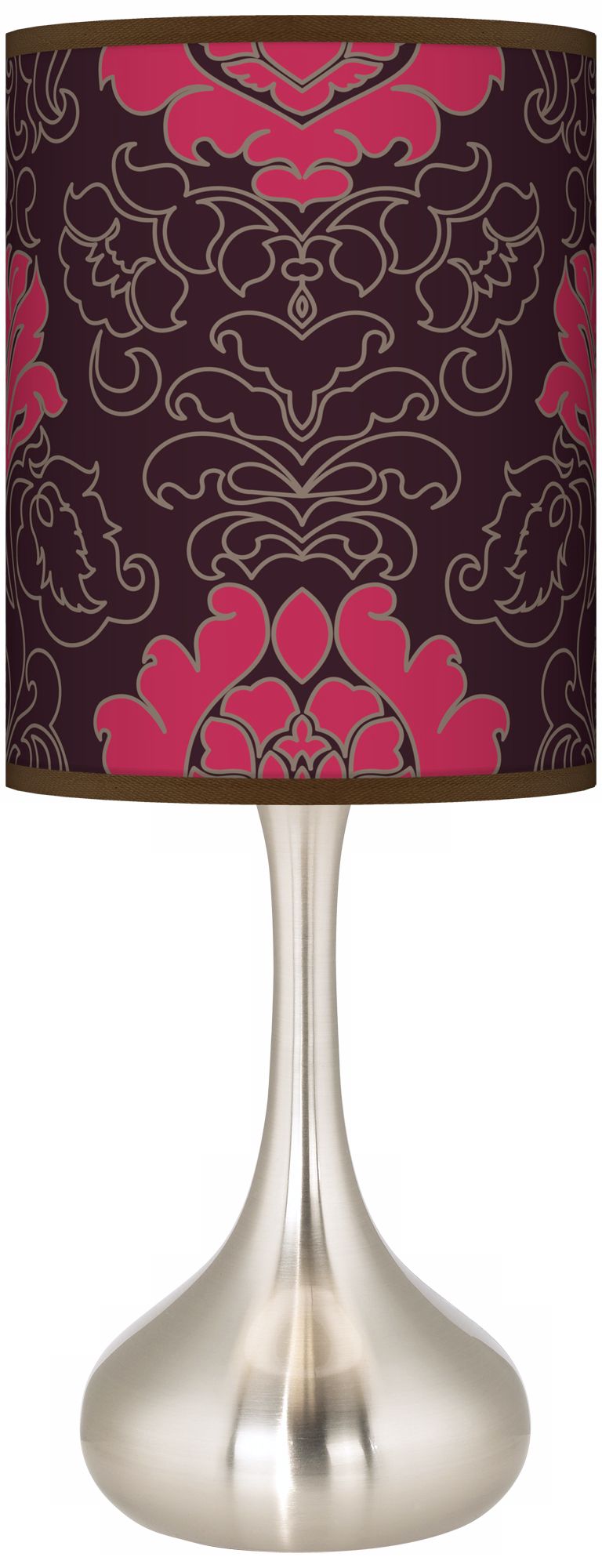Stacy Garcia Florentia Wild Berry Giclee Kiss Table Lamp