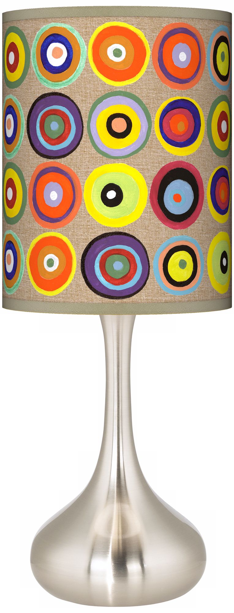 Marbles in the Park Giclee Kiss Table Lamp