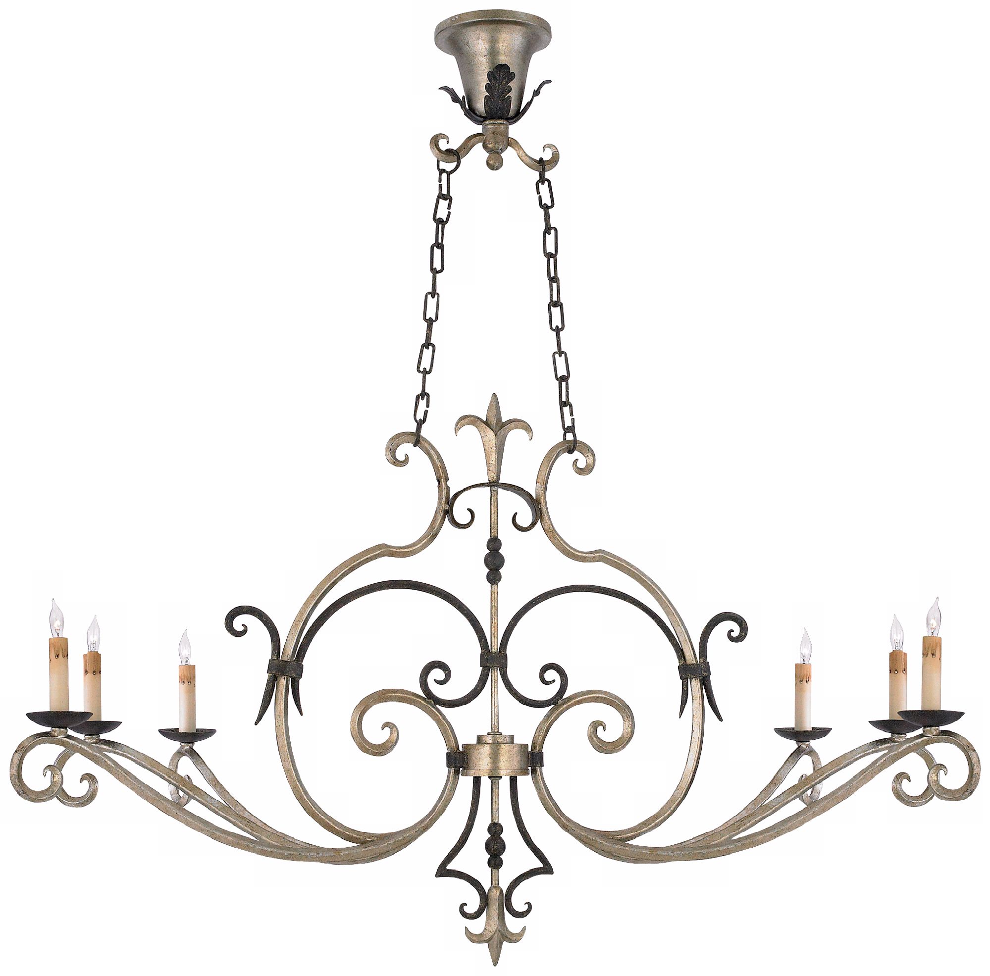 Normandie Six-Light Island Chandelier