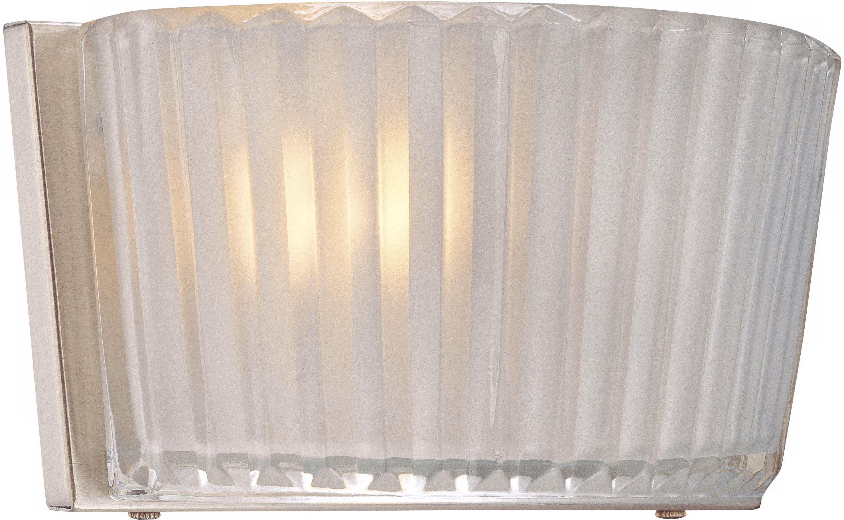 Serrate Collection 4 3/4" High Wall Sconce