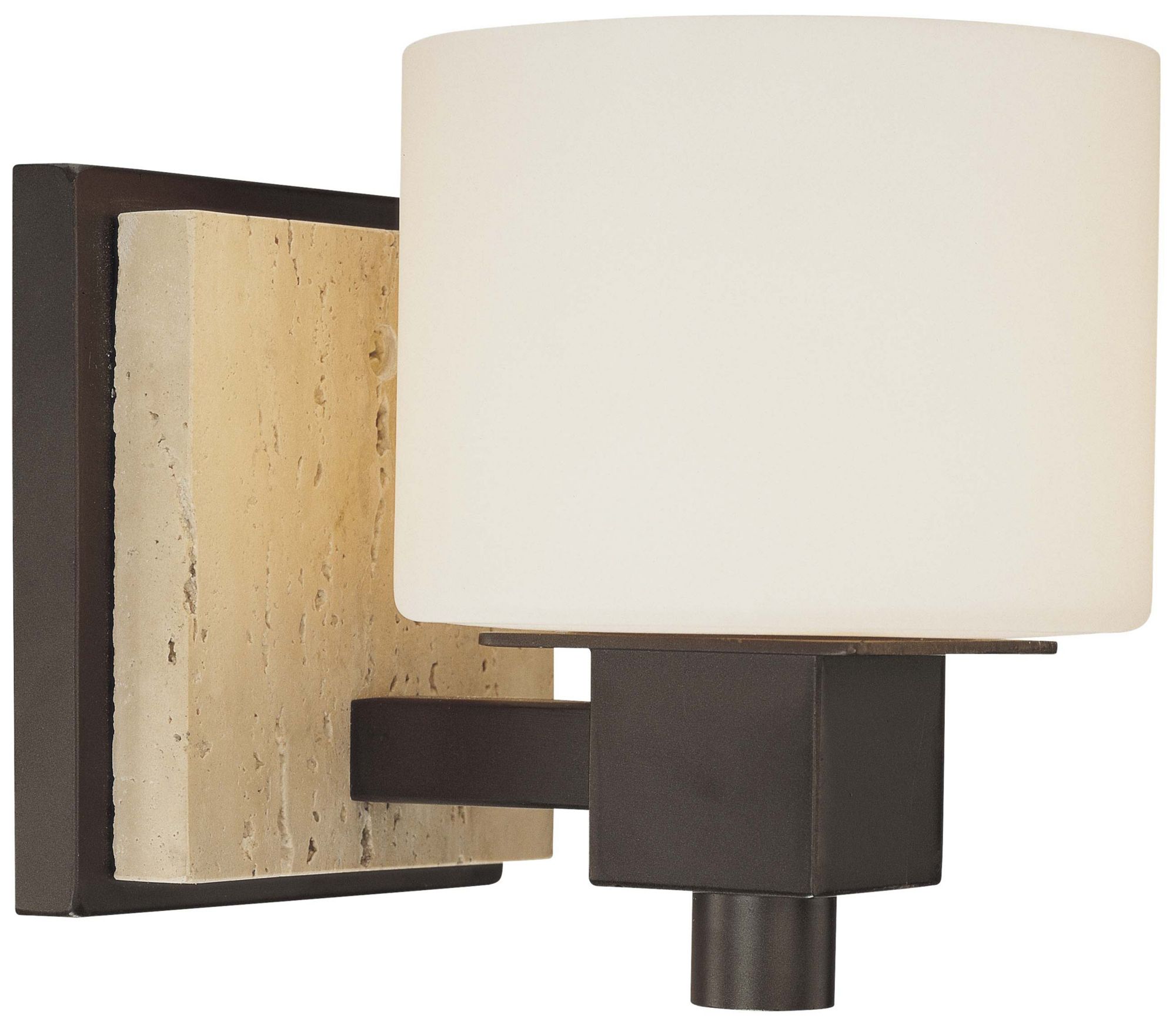 Travertine Collection 6 1/2" High Wall Sconce