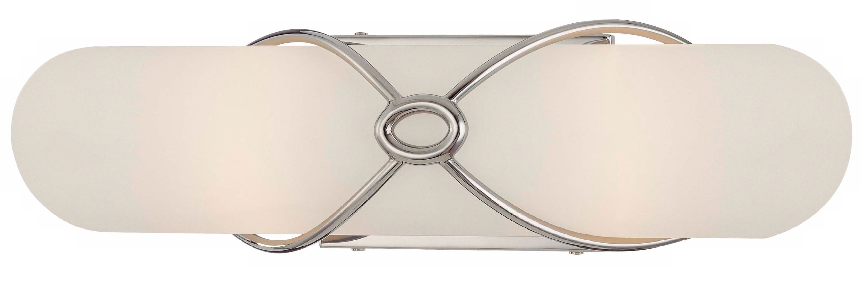 River Belle Collection Chrome 17" Wide Bathroom Wall Light