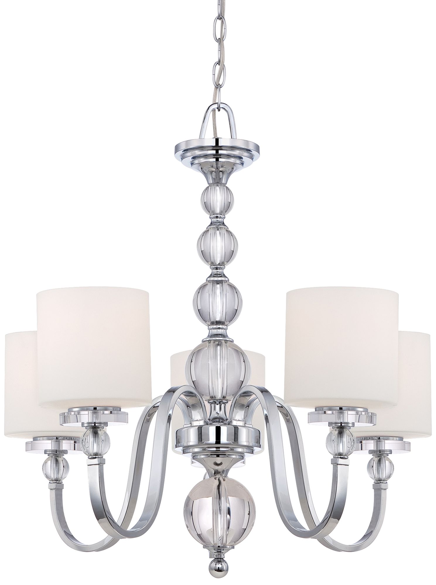 Downtown Collection 28" Wide 5 Light Chandelier