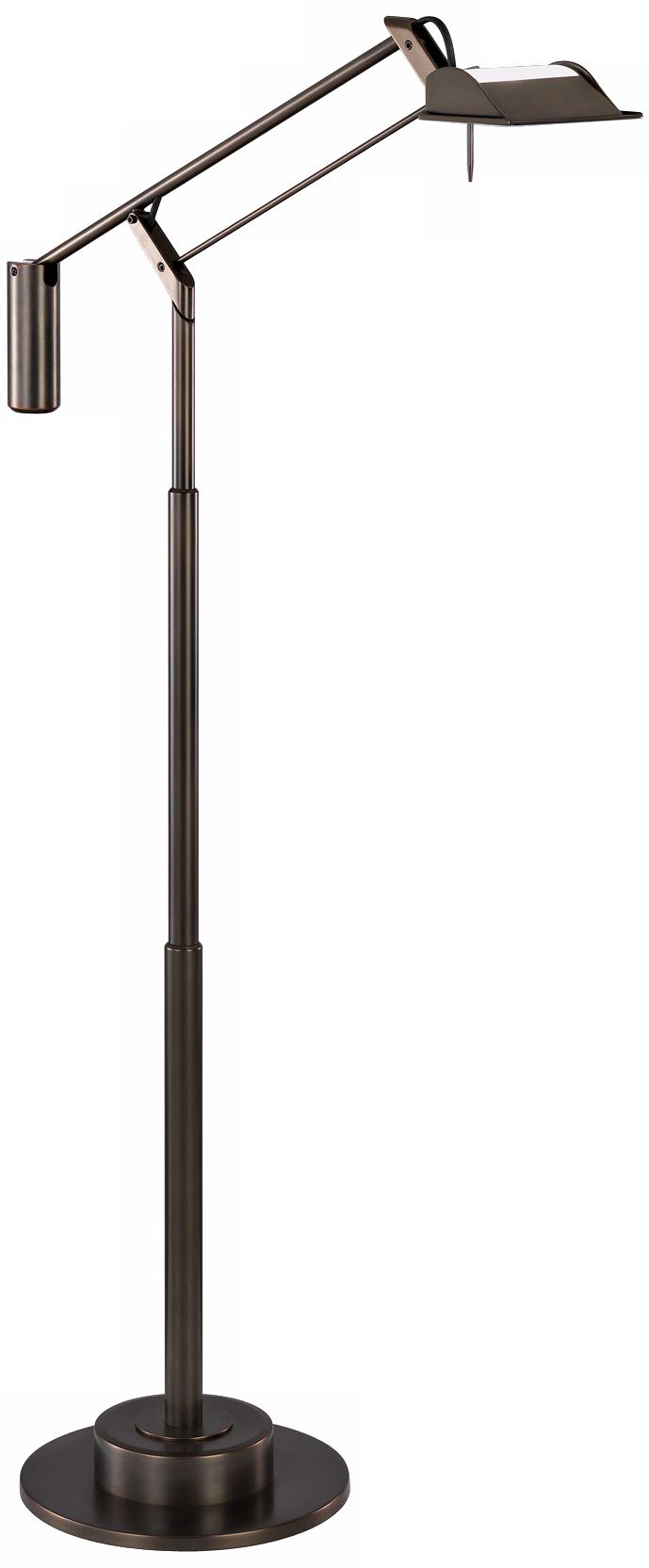Robert Abbey Crane Bronze Balance Arm Floor Lamp