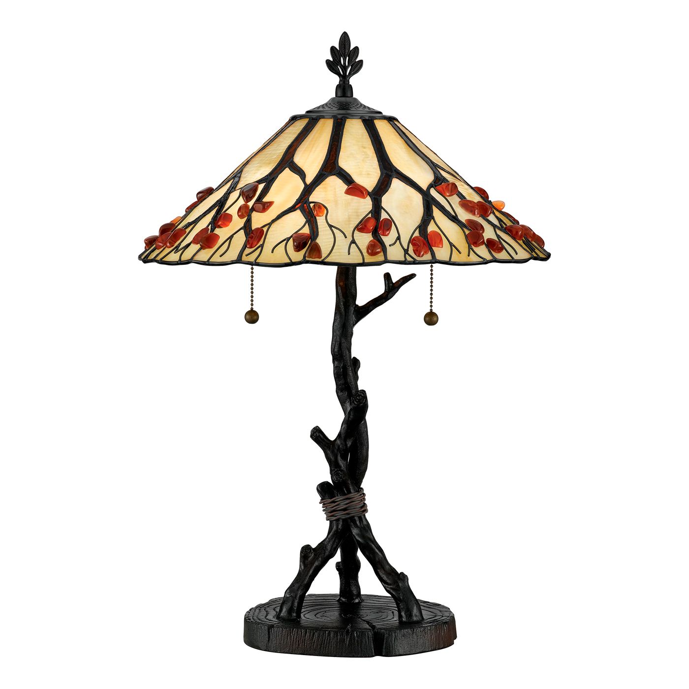 Quoizel Naturals Collection Whispering Wood Table Lamp