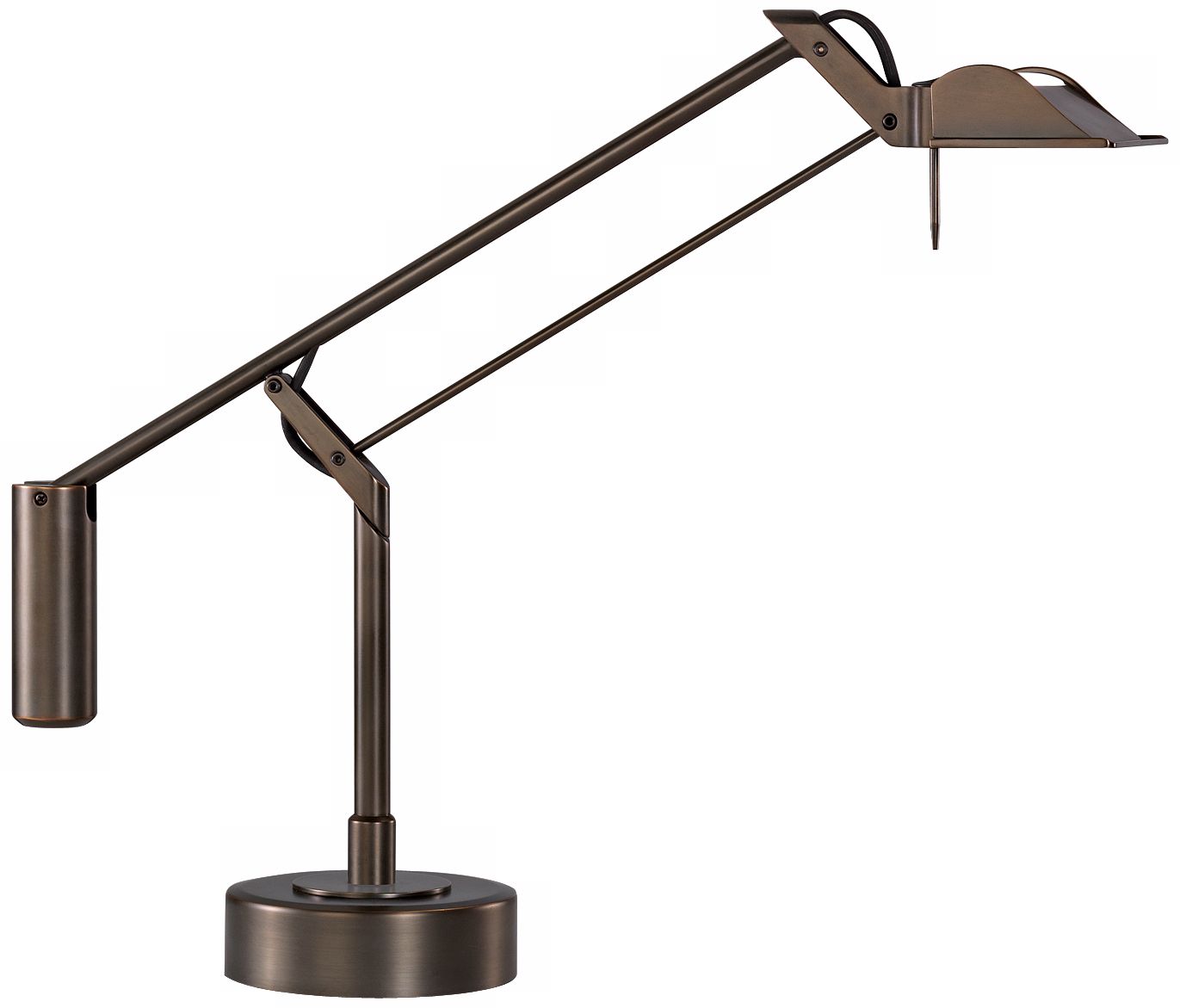 Robert Abbey Crane Dark Bronze Balance Arm Desk Lamp